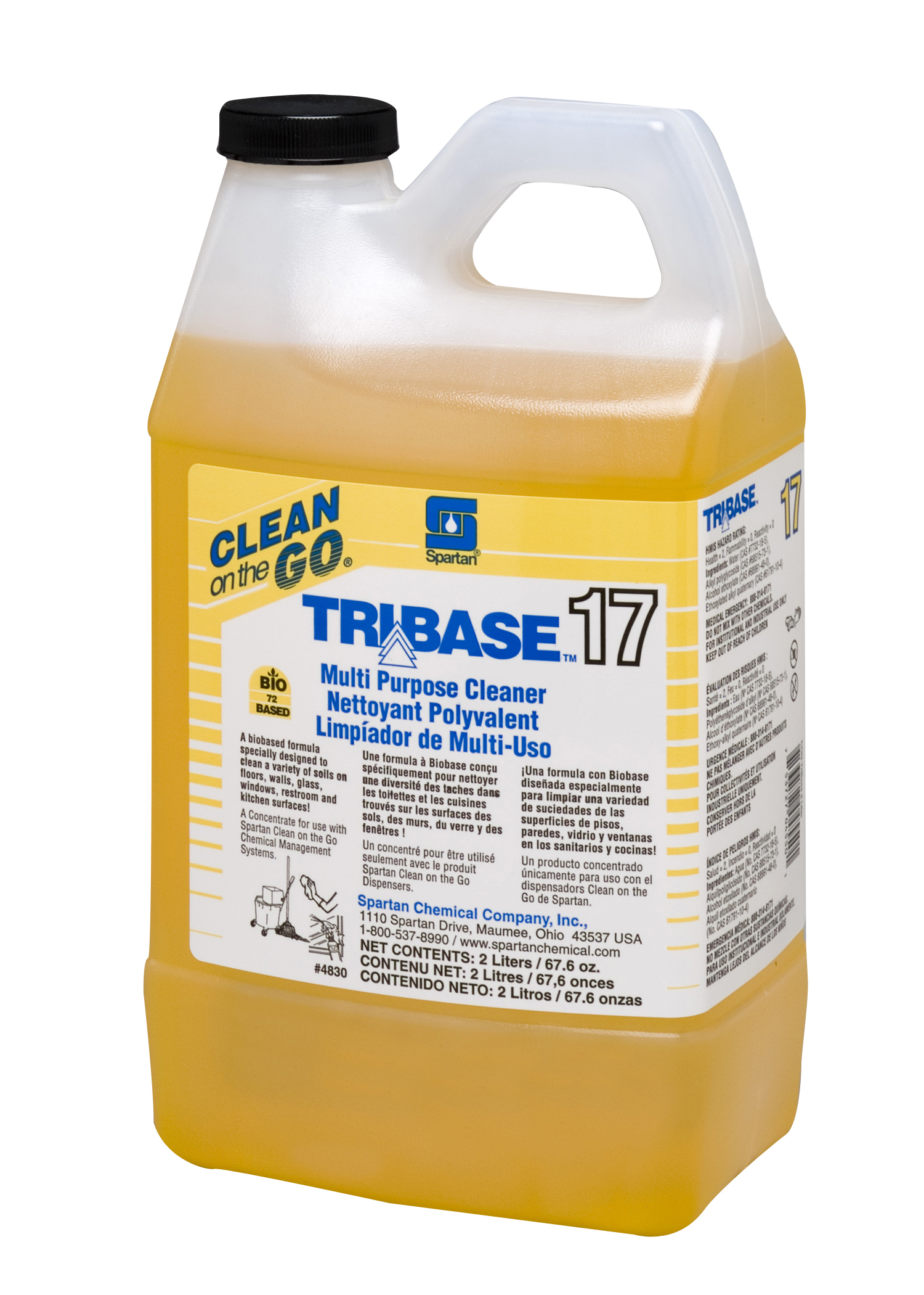 TriBase® Multi Purpose Cleaner 17 2 liter (4 per case)